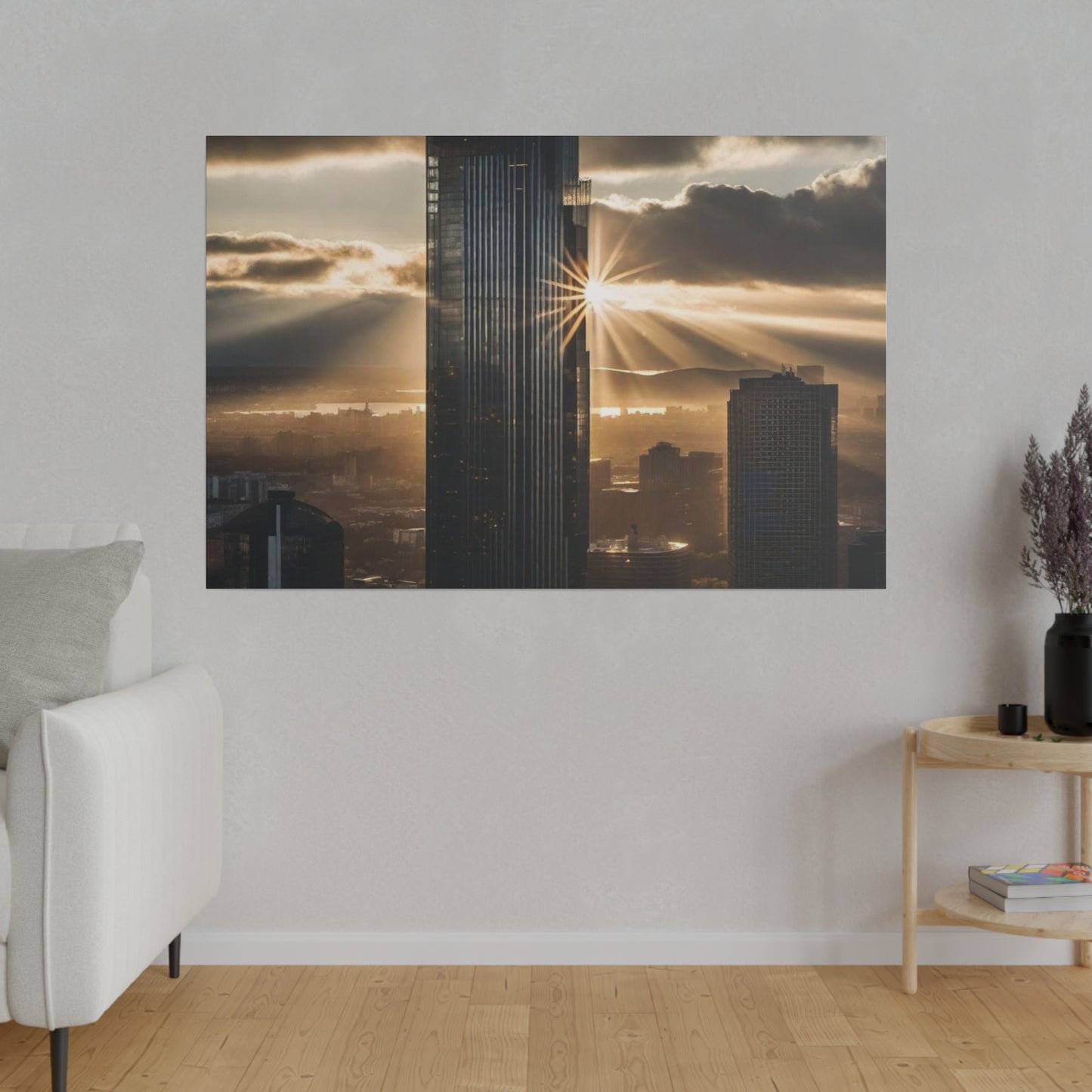 Sunshine premium Canvas Art