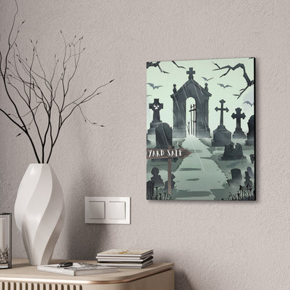 Graveyard Premium Canvas Art