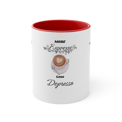 Funny Espresso Coffee Mug, 11oz