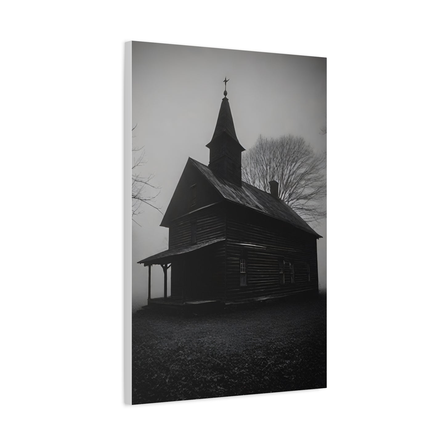 Old Church Premium Canvas Art