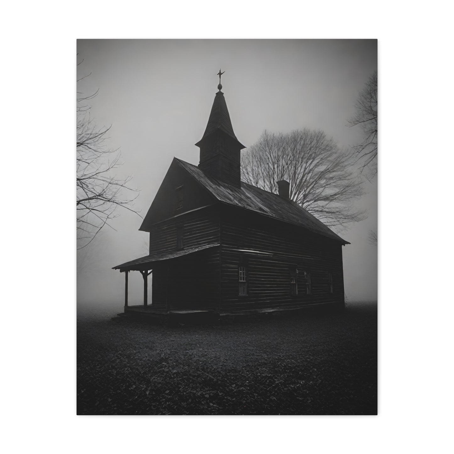 Old Church Premium Canvas Art