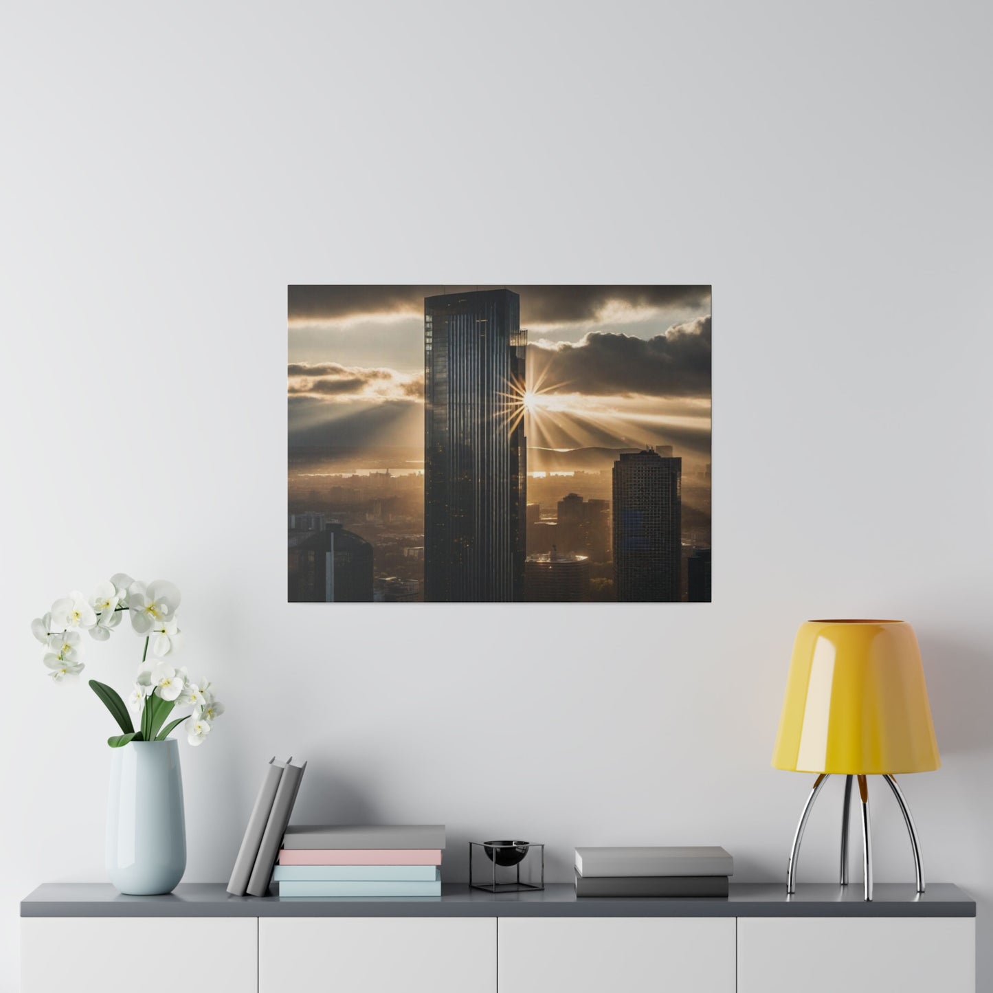 Sunshine premium Canvas Art