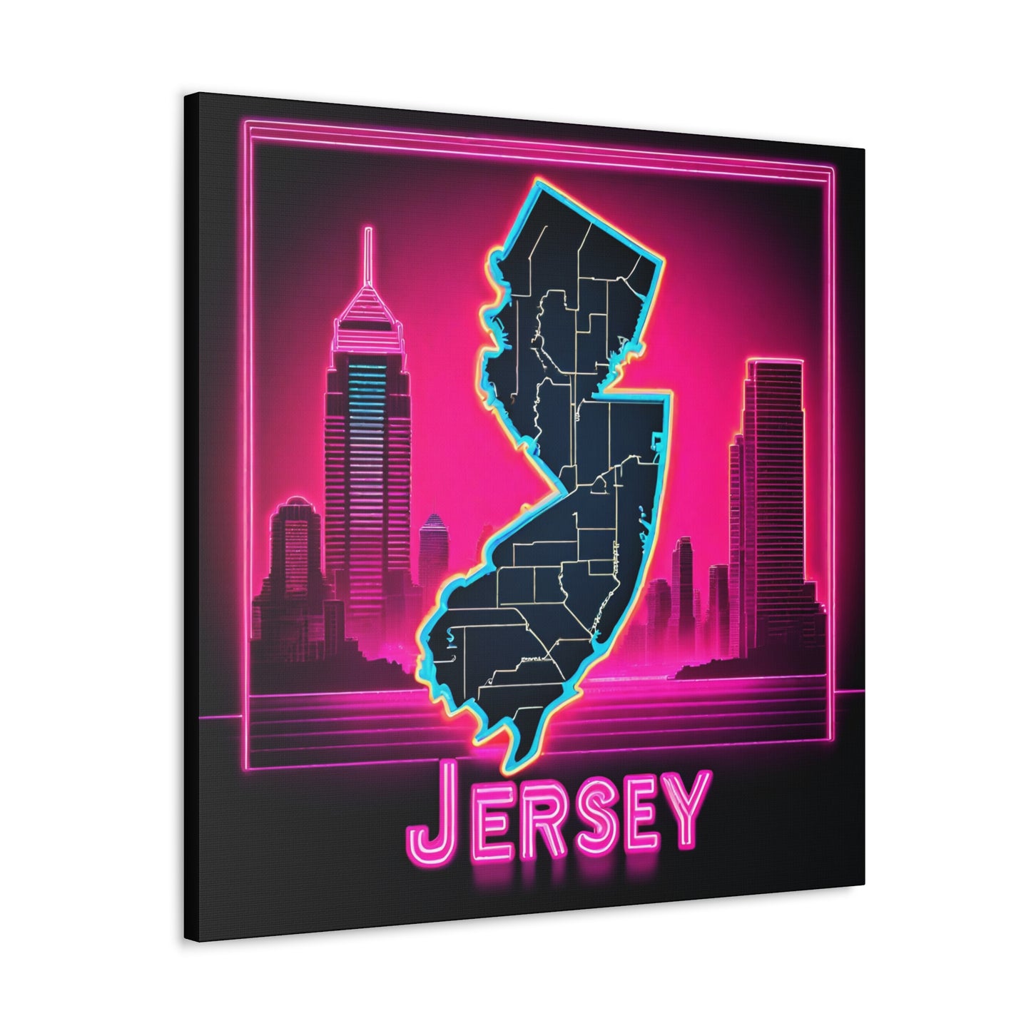 New Jersey Premium Canvas Art