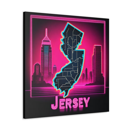 New Jersey Premium Canvas Art