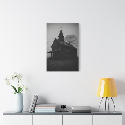 Old Church Premium Canvas Art