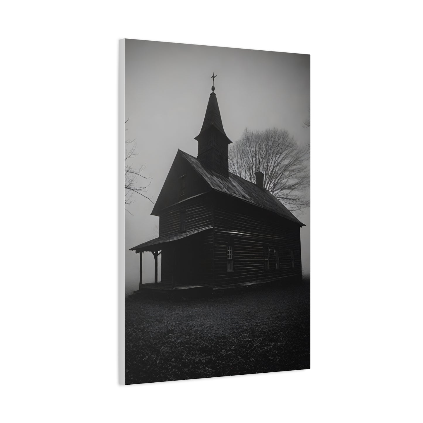 Old Church Premium Canvas Art