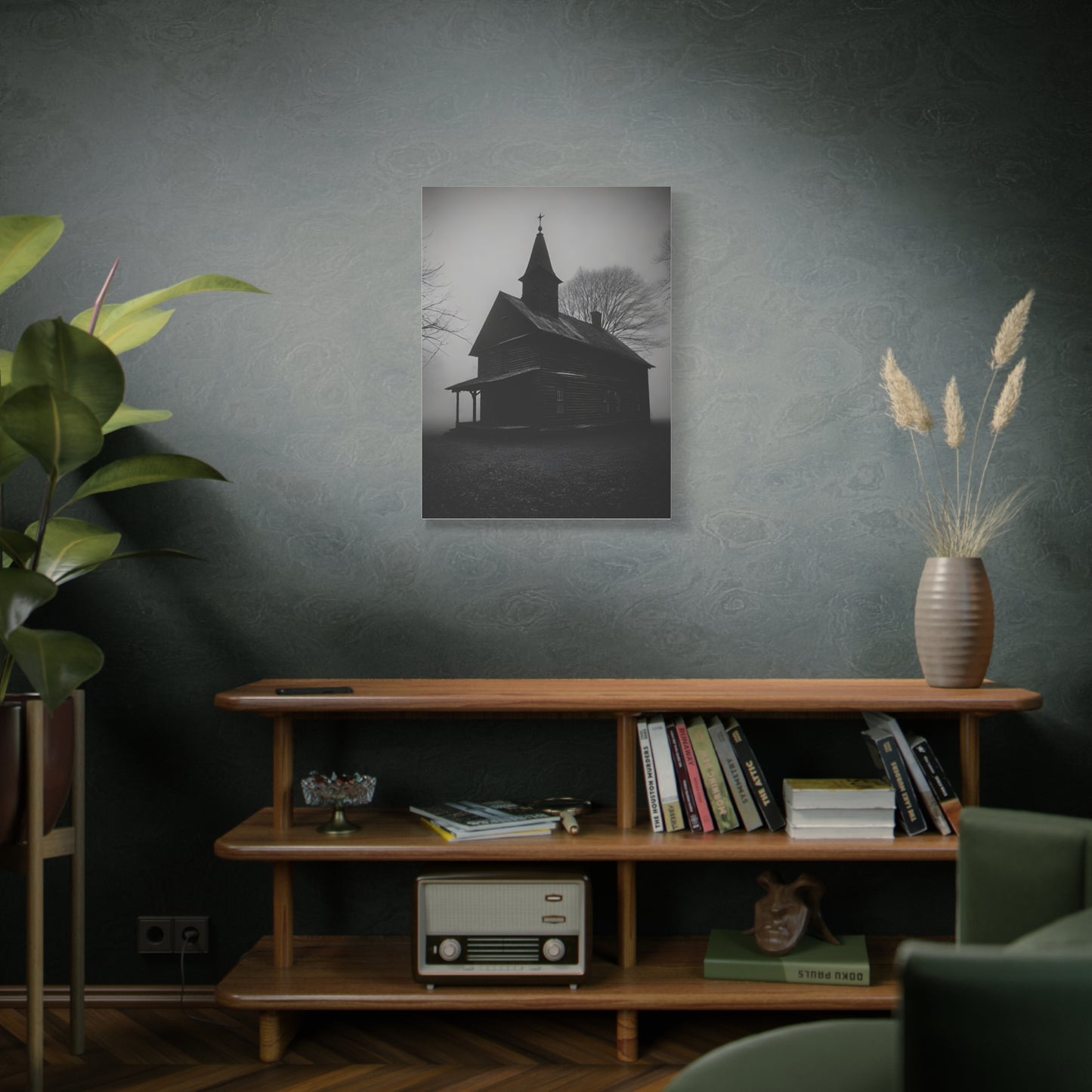 Old Church Premium Canvas Art