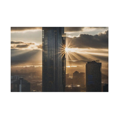 Sunshine premium Canvas Art