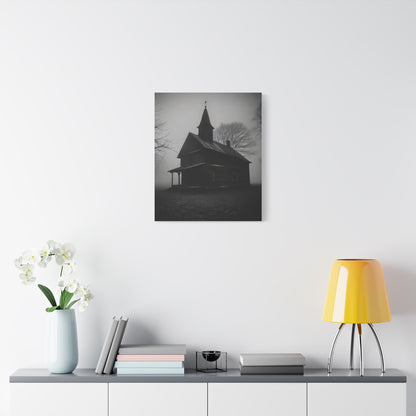 Old Church Premium Canvas Art