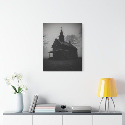 Old Church Premium Canvas Art