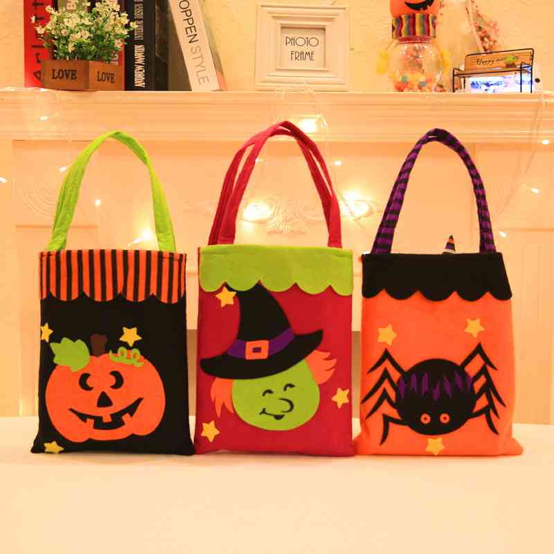 2-Piece Halloween Element Handbags