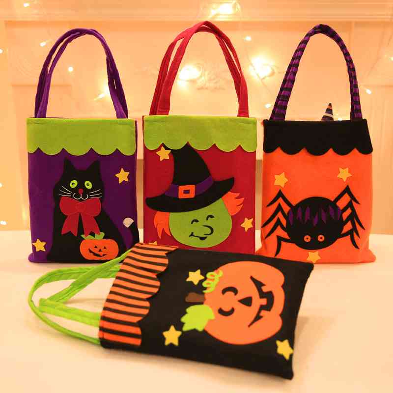 2-Piece Halloween Element Handbags