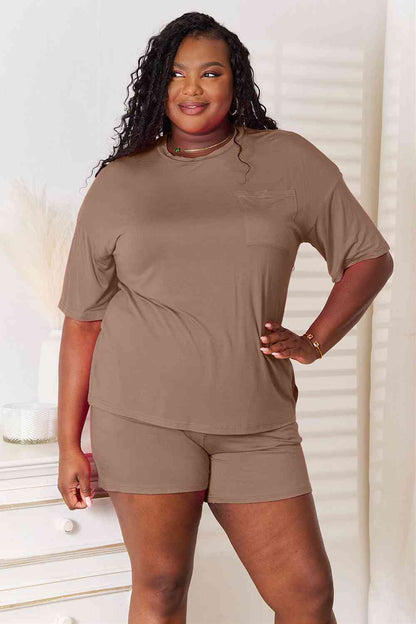 Soft Rayon Half Sleeve Top and Shorts Set